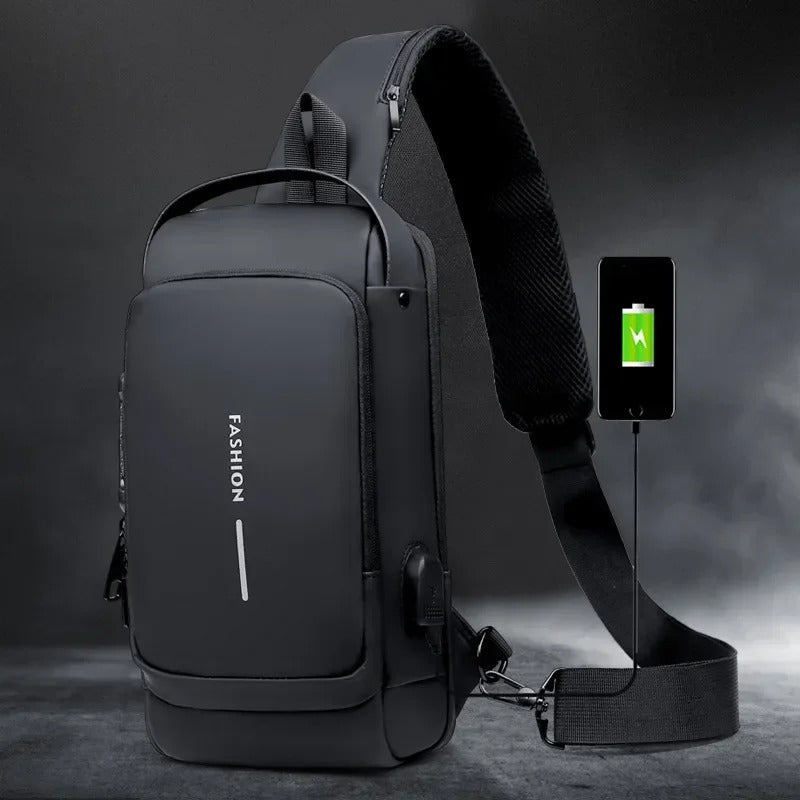 Mochila Antirroubo Crossbody para motociclistas
